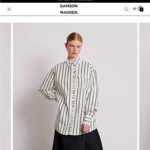 COPY - Damson Madder - Kylie Ruffle Shirt